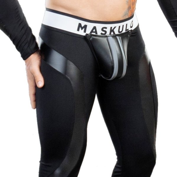 画像5: 【マスクロ】Armored Oバックレギンス (5)