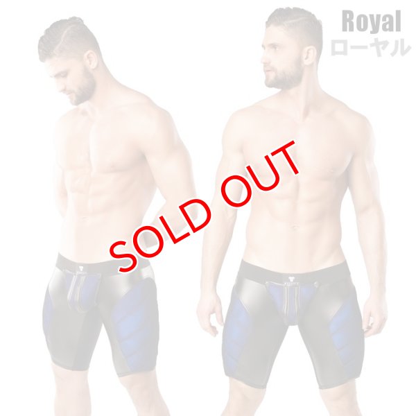 画像3: 【マスクロ】ジッパー付きスパッツ ボクサー (3)
