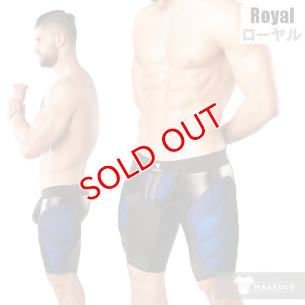 画像4: 【マスクロ】ジッパー付きスパッツ ボクサー (4)