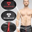 画像10: Maskulo【マスクロ】メンズ ショーツ ハーフパンツ トレーニン ジムウェア ジョギング レザー風 SKULLA JOGGING (10)