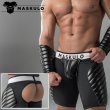 画像1: Maskulo【マスクロ】ボクサーパンツ 太ももパッド Ｏバックスパッツ Armored (1)