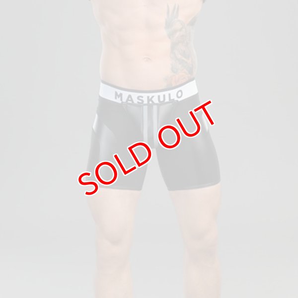 画像3: 【マスクロ】Armored ジッパー付きスパッツ ボクサー (3)