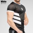 画像9: Maskulo【マスクロ】メンズ メッシュ Tシャツ ジム トレーニング ジョギング スポーツ ウェア Maskulo マスクロ SKULLA (9)