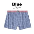 画像6: 綿・コットン・トランクス メンズ チェック柄 下着 パンツ 肌に優しい やわらか素材 通気性 快適インナー 紳士用 部屋着にも最適(男性下着) (6)