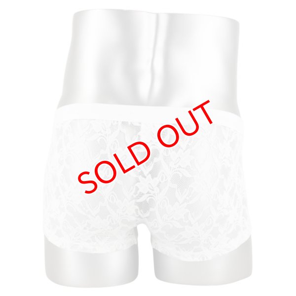 画像5: L'Homme Invisible【ロームアンヴィジーブル】 ボクサーパンツ メンズ ローライズボクサー パンツ メンズインナー メンズ下着 ボクサーバンツ ブランド White Lotus レース メッシュ ボクサー (5)