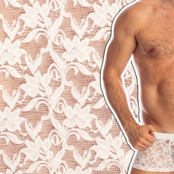 画像6: L'Homme Invisible【ロームアンヴィジーブル】 ボクサーパンツ メンズ ローライズボクサー パンツ メンズインナー メンズ下着 ボクサーバンツ ブランド White Lotus レース メッシュ ボクサー (6)