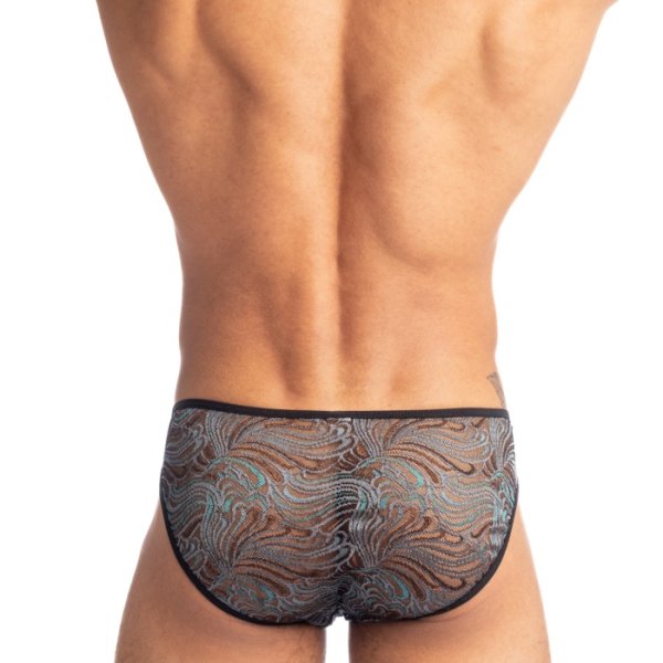 画像3: L'Homme Invisible【ロームアンヴィジーブル】 Giardini Mortella ビキニブリーフ (3)