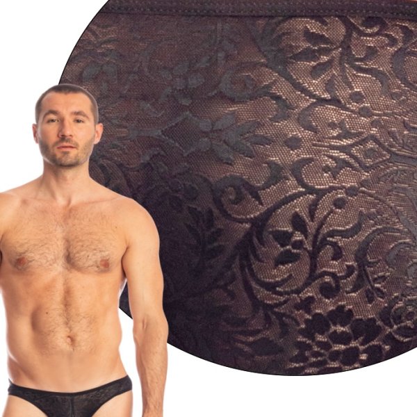 画像6: Homme Invisible【ロームアンヴィジーブル】 ブリーフ メンズビキニ Imperial レース メッシュ ビキニブリーフ 男性下着 (6)