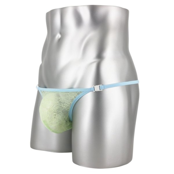 画像4: L'Homme Invisible【ロームアンヴィジーブル】 メンズTバック 男性用Tバック 男性Gストリング G-string Anis Vitamine レース メッシュ Tバック 男性下着 (4)