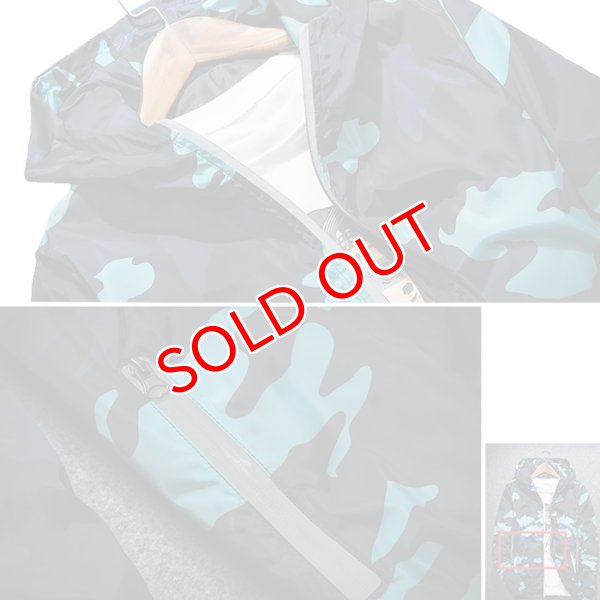 画像4: メンズ 迷彩カモフラージュ ミリタリー ナイロンパーカー (4)