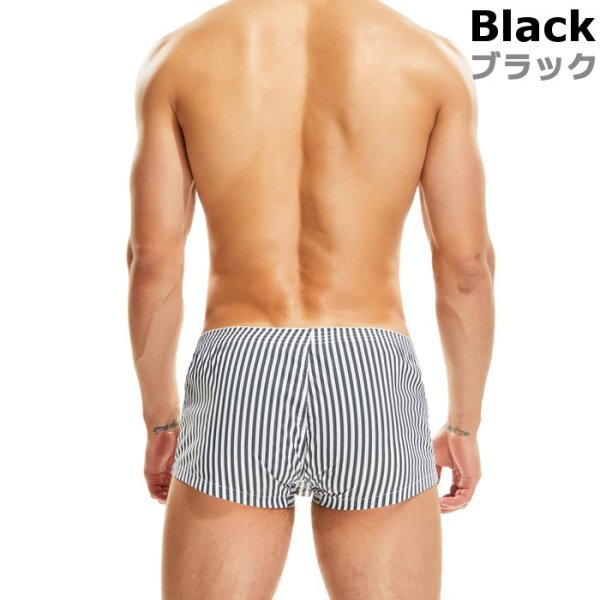 画像4: トランクス 大人気の男性用トランクス ストライプ柄 快適な着心地とスタイリッシュなデザイン お買得価格 (4)
