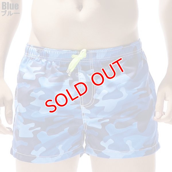 画像4: 【セビン】水陸両用 海パン スイムショーツ カモフラージュ (4)