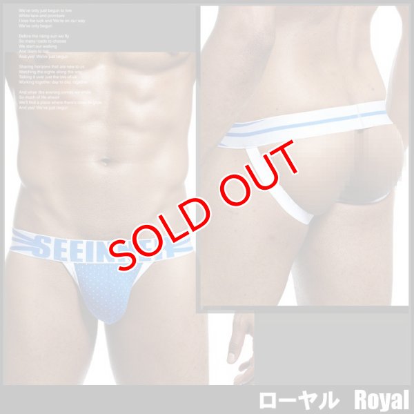 画像7: 【シーインナー】ドット柄ジョックストラップ (7)