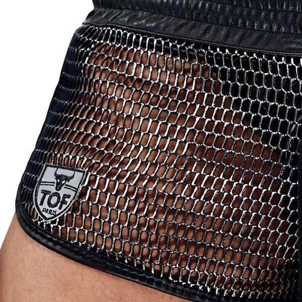 画像8: TOF Paris【TOFパリ】メンズ メッシュ トランクス ルームウェア TOF Paris Romanショーツ (8)