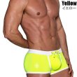 画像12: TOF Paris【TOFパリ】  男性水着 海パン メンズスイムウェア ボクサー トランクスNEON SWIM TRUNKS (12)