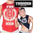 画像1: 【ツーマッチ】おしゃれな タンクトップ メンズ スポーツ ジムウェア ４MEN TOP (1)