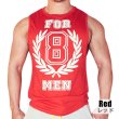 画像8: 【ツーマッチ】おしゃれな タンクトップ メンズ スポーツ ジムウェア ４MEN TOP (8)