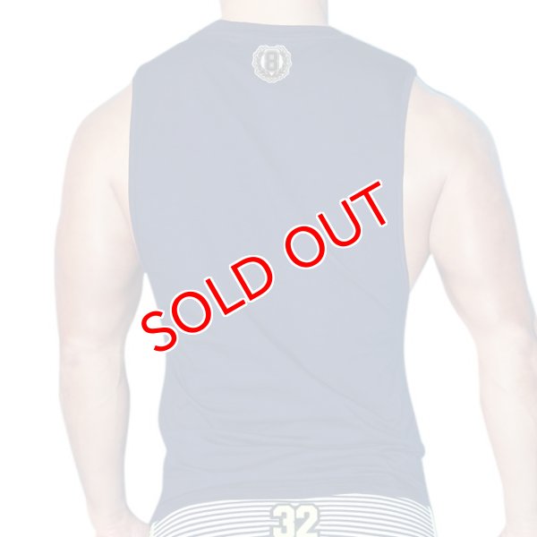 画像5: 【ツーマッチ】おしゃれな タンクトップ メンズ スポーツ ジムウェア FIRE TOP (5)