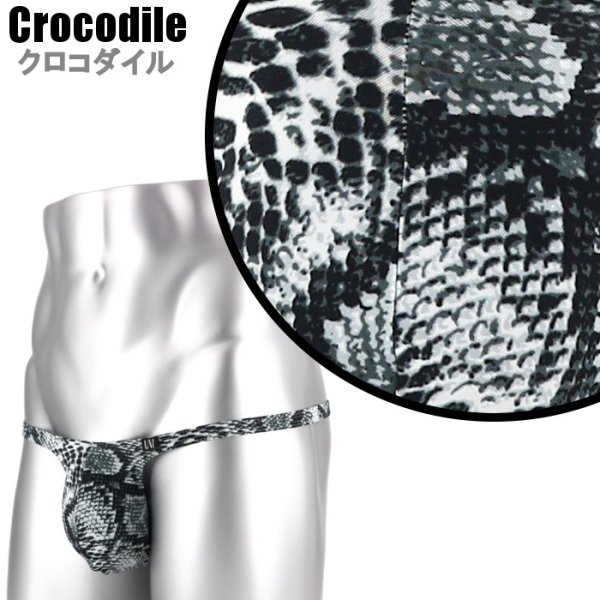 画像5: U.M. 男性下着 メンズTバック 極小アニマル柄Tバック Under Moon/アンダームーン (5)