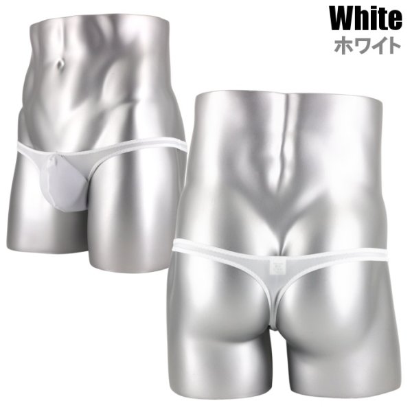 画像14: U.M. 男性下着 メンズTバック 極小メッシュ シースルー 上向き収納 極小Tバック Under Moon/アンダームーン (14)