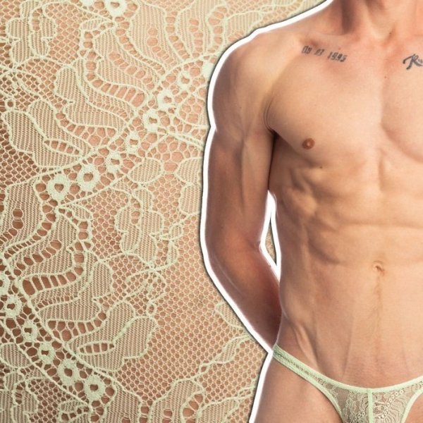 画像6: L'Homme Invisible【ロームアンヴィジーブル】 メンズTバック 男性用Tバック 男性Gストリング G-string Anis Vitamine レース メッシュ Tバック 男性下着 (6)