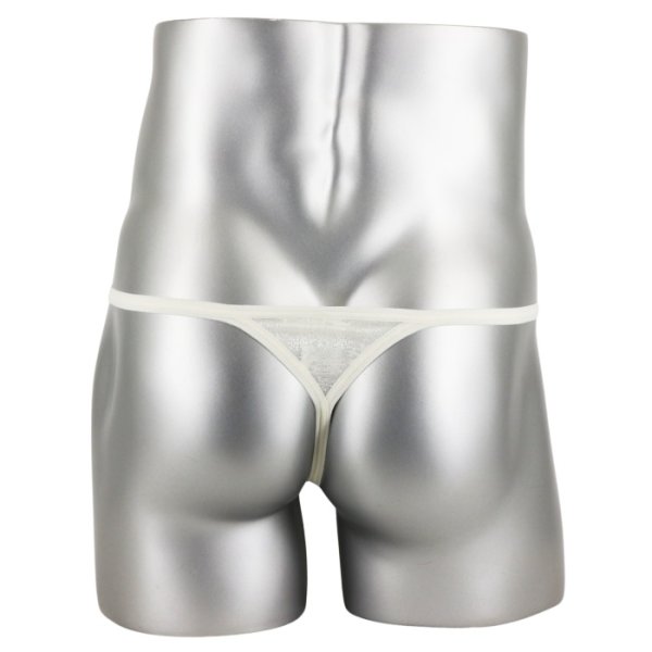 画像5: L'Homme Invisible【ロームアンヴィジーブル】男性用Tバック メンズTバック Gストリング Snowflake レース メッシュ Tバック 男性下着 (5)