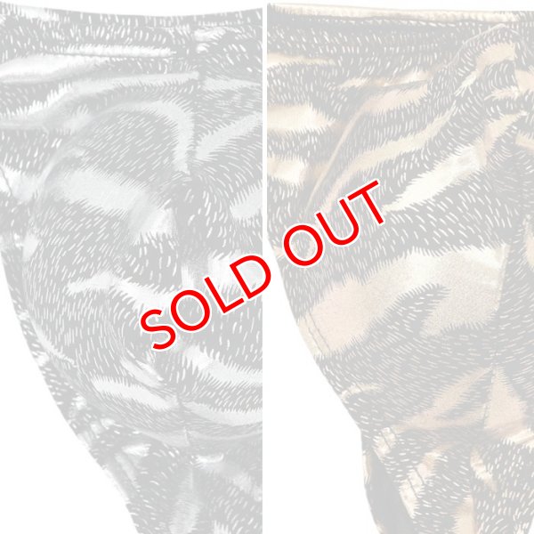 画像8: 【ウォーム】アニマル柄メンズＴバック ゼブラ (8)