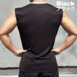 画像3: メンズタンクトップ ノースリーブ スポーツ 筋トレ カジュアルウェア ルームウェア ウエイトトレーニング (3)